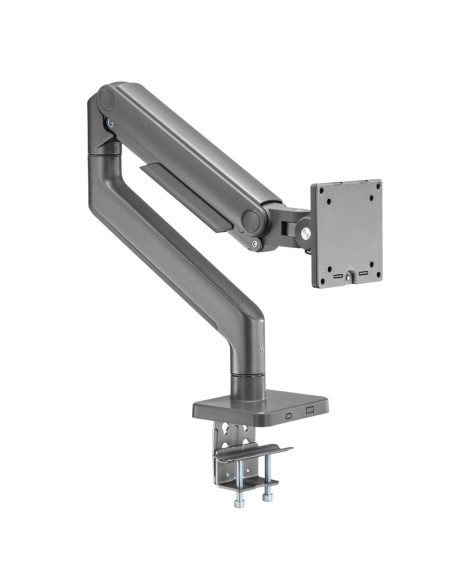 Ewent EW1529 soporte para monitor 124,5 cm (49") Plata Escritorio