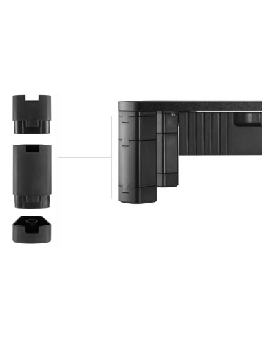 TooQ TQMMPD02 soporte para monitor Escritorio