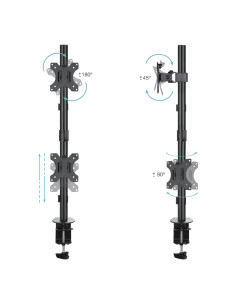TooQ DB1233TNV-B soporte para monitor 81,3 cm (32") Escritorio 2