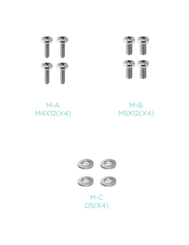 TooQ DB1233TNV-B soporte para monitor 81,3 cm (32") Escritorio