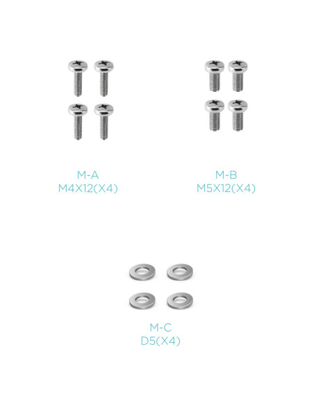 TooQ DB1233TNV-B soporte para monitor 81,3 cm (32") Escritorio