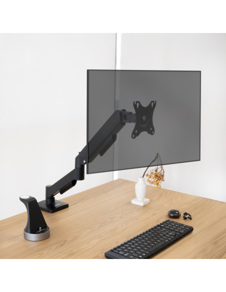 TooQ DB1733TNR-B soporte para monitor 81,3 cm (32") Escritorio Negro
