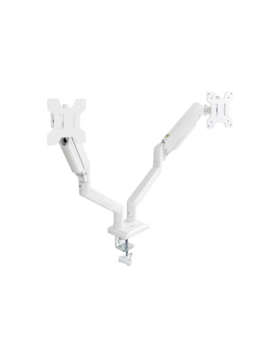 TooQ DB1434TNR-W soporte para monitor 86,4 cm (34") Escritorio Blanco