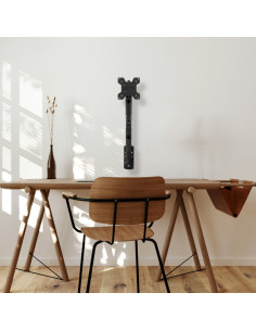 TooQ LP1334TNR-B soporte para monitor 86,4 cm (34") Escritorio Blanco 2