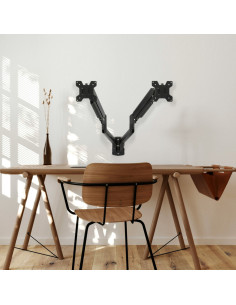 TooQ LP1434TNR-B soporte para monitor 86,4 cm (34") Escritorio Blanco 2