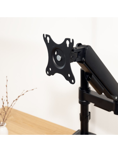 TooQ Soporte de Mesa para Pantallas 17”-32”, Color Negro