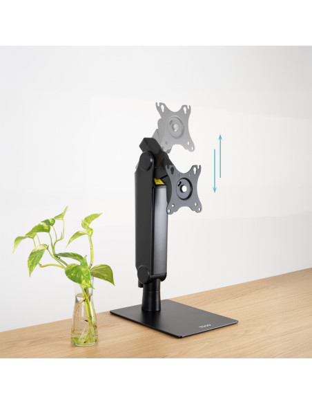 TooQ Soporte de mesa para pantallas 17”-32”, Negro