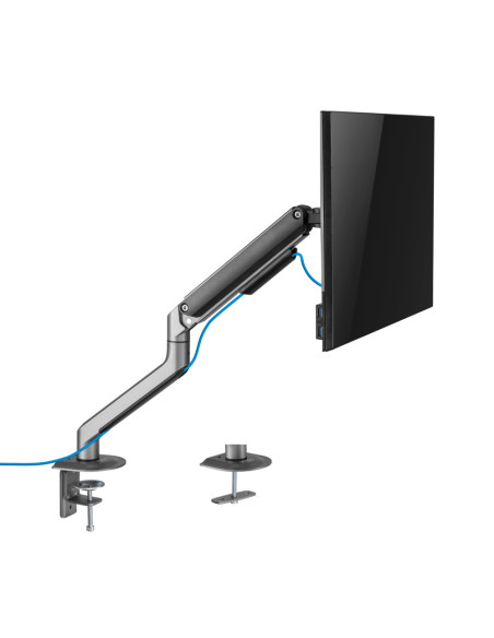 TooQ DB4032TNR-G soporte para monitor 81,3 cm (32") Escritorio Negro