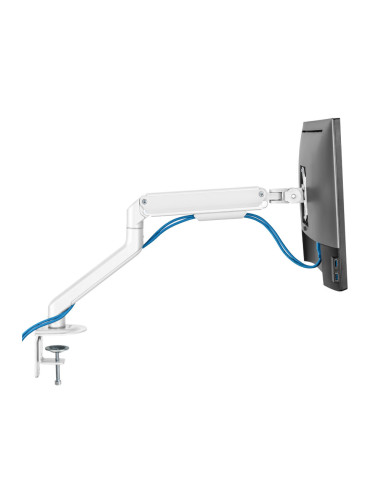 TooQ DB4032TNR-W soporte para monitor 81,3 cm (32") Escritorio Blanco