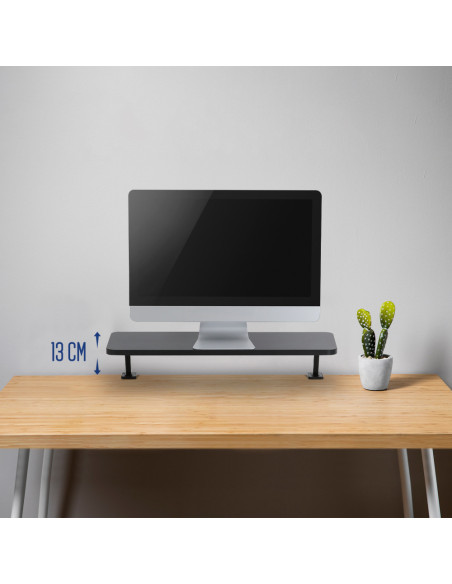 Ewent EW1546 soporte para monitor 86,4 cm (34") Escritorio Negro