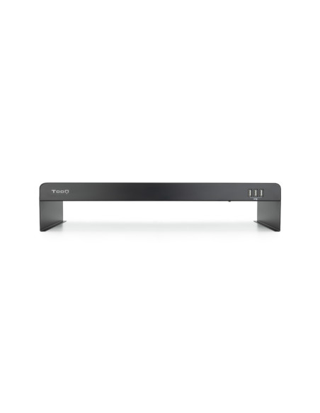 TooQ TQMR0124 soporte para monitor Escritorio Negro