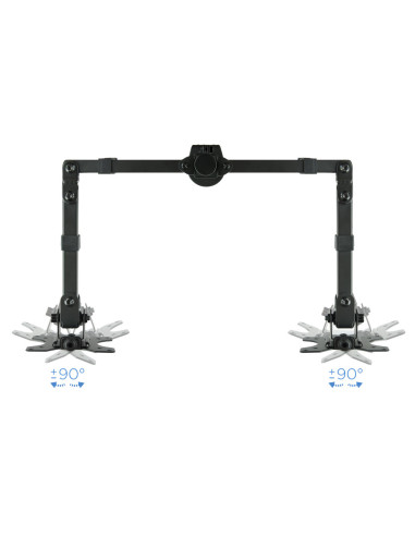 TooQ DB1232TN-B soporte para monitor 81,3 cm (32") Escritorio