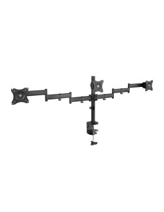 TooQ DB1327TN-B soporte para monitor 68,6 cm (27") Negro Escritorio