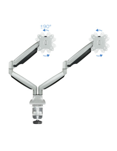 TooQ DB3132TNR-S soporte para monitor 81,3 cm (32") Escritorio
