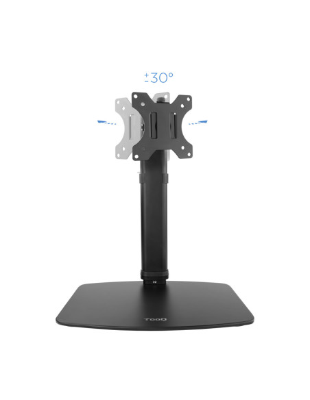 TooQ DB1127TN-B soporte para monitor 68,6 cm (27") Escritorio Negro