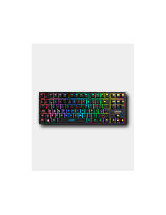 Krom NXKROMKERNELPROSP teclado Juego USB + RF Wireless + Bluetooth QWERTY Español Negro, Blanco