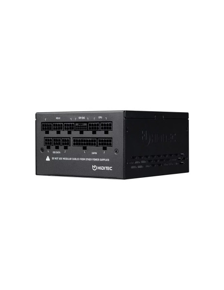 Hiditec GDX1050 v3 80PLUS GOLD ATX 3.1 PCIe 5.1 unidad de fuente de alimentación 1050 W 20+4 pin ATX Negro