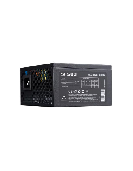 Hiditec SF500 unidad de fuente de alimentación 500 W 20+4 pin ATX SFX Negro