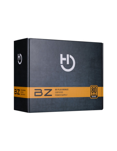 Hiditec BZ-650 80Plus Bronze unidad de fuente de alimentación 650 W 20+4 pin ATX ATX Negro