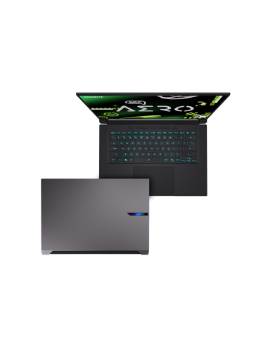 GIGABYTE AERO X16 Portátil Gaming- Copilot+ PC, 16" WQXGA 165Hz, AMD Ryzen AI 9 HX 370, NVIDIA RTX 5070 GPU, 32GB DDR5 5200MHz, 
