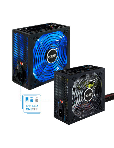 TooQ TQXGEII-800SAP unidad de fuente de alimentación 800 W 20+4 pin ATX ATX Negro