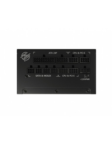MSI MPG A850G PCIE5 unidad de fuente de alimentación 850 W 24-pin ATX ATX Negro