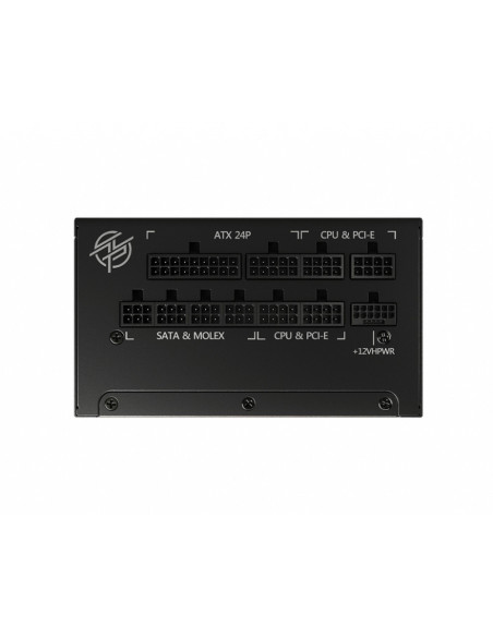 MSI MPG A850G PCIE5 unidad de fuente de alimentación 850 W 24-pin ATX ATX Negro