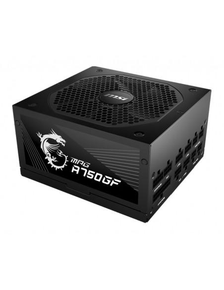 MSI MPG A750GF unidad de fuente de alimentación 750 W 24-pin ATX ATX Negro