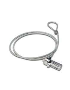 Ewent EW1241 cable antirrobo Plata 1,5 m