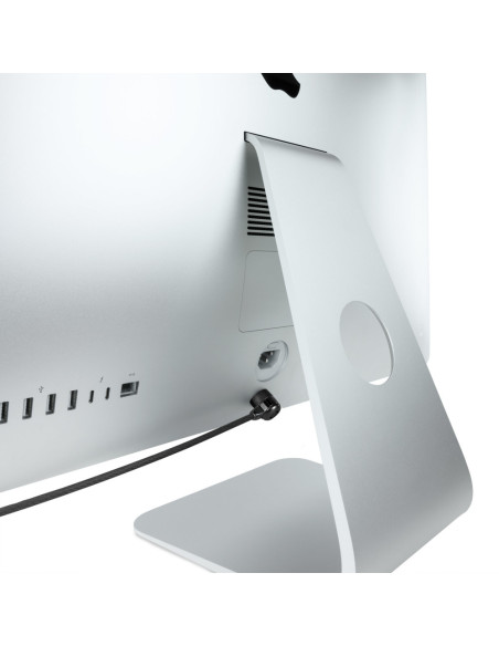 TooQ Cable de Seguridad con Llave para Portátiles 1.5 metros, Gris Oscuro