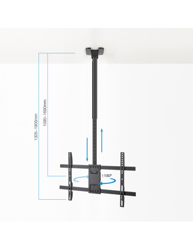 TooQ LPCE1186TSLI-XL-B soporte para TV 2,18 m (86")