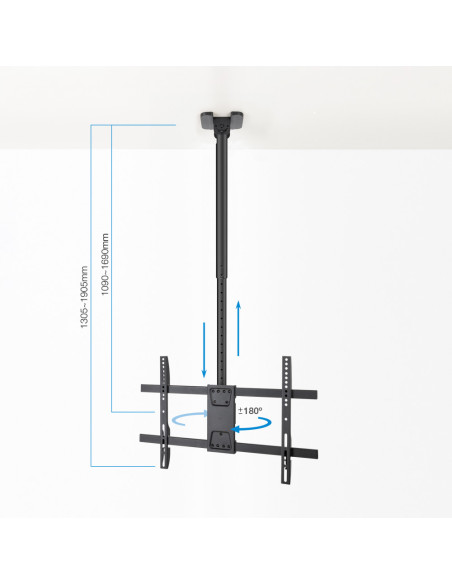 TooQ LPCE1186TSLI-XL-B soporte para TV 2,18 m (86")