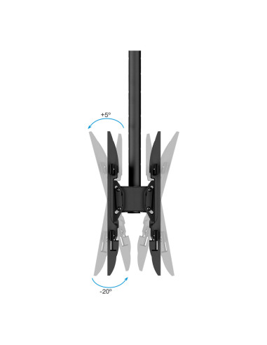 TooQ LPCE2286TSLI-XL-B soporte para TV 2,18 m (86")