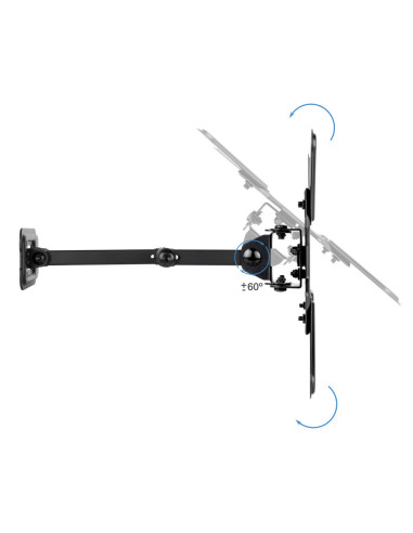 TooQ LP1344TN-B soporte para TV 109,2 cm (43")