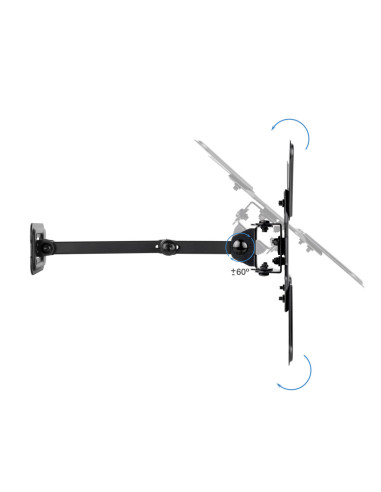 TooQ LP1345TN-B soporte para TV 109,2 cm (43")