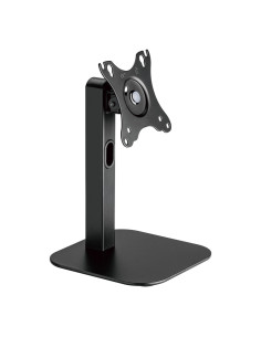 AISENS Soporte de Mesa Eco Giratorio e Inclinable Para Monitor/POS 2.5kg de 10"-24", Negro