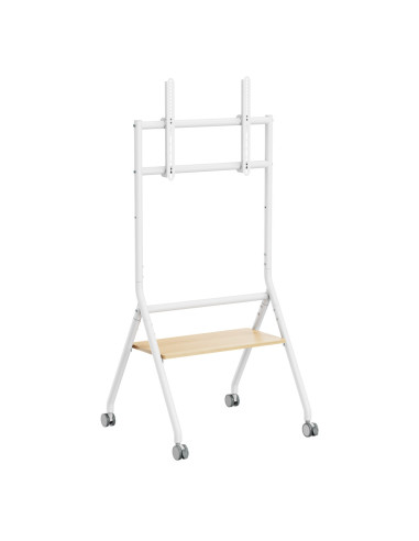 Ewent EW1582 soporte para TV 2,18 m (86") Blanco, Madera