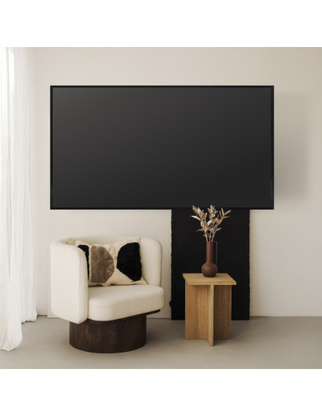 TooQ Soporte Fijo de pared para pantallas 37"- 86", Negro