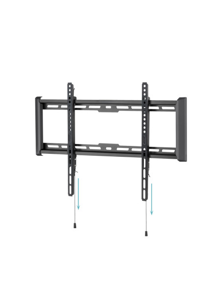 TooQ Soporte Fijo de pared para pantallas 37"- 80", Negro