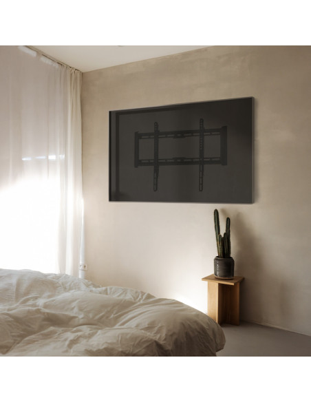 TooQ Soporte Fijo de pared para pantallas 37"- 80", Negro