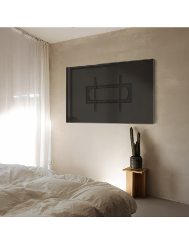 TooQ Soporte Fijo de pared para pantallas 37"- 80", Negro