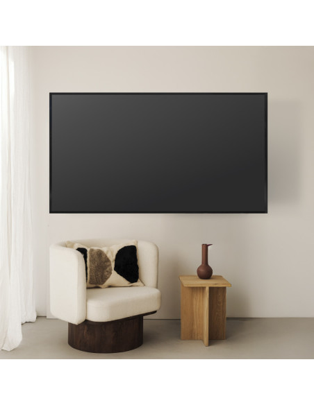 TooQ Soporte Fijo de pared para pantallas 37"- 80", Negro