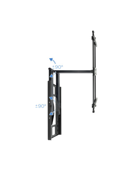 TooQ LP4380XL-B soporte para TV 2,03 m (80") Negro