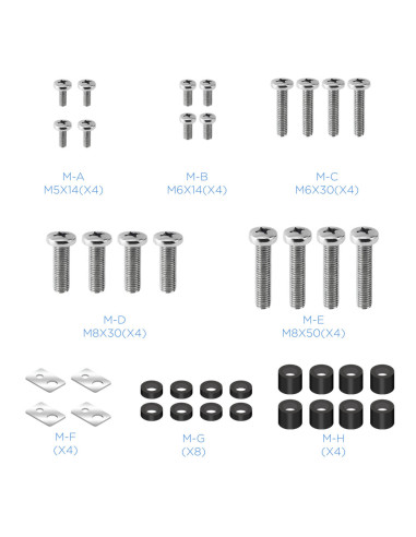 TooQ LP42100T-B soporte para TV 2,54 m (100")