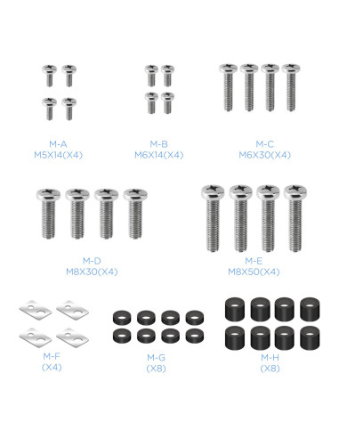 TooQ LP41100F-B soporte para TV 2,54 m (100")