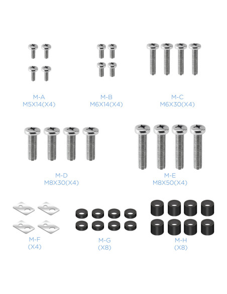 TooQ LP41100F-B soporte para TV 2,54 m (100")