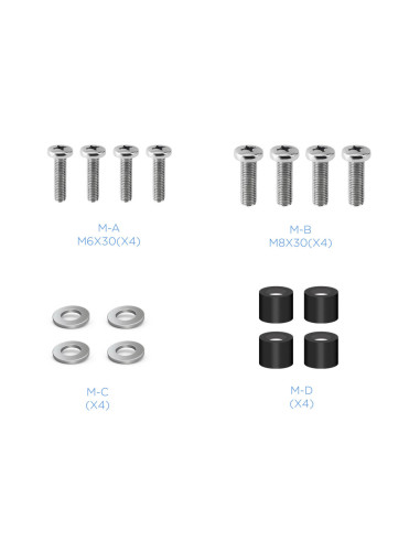 TooQ LP4170F-B soporte para TV 177,8 cm (70") Negro