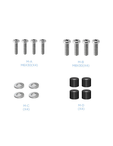 TooQ LP4170F-B soporte para TV 177,8 cm (70") Negro