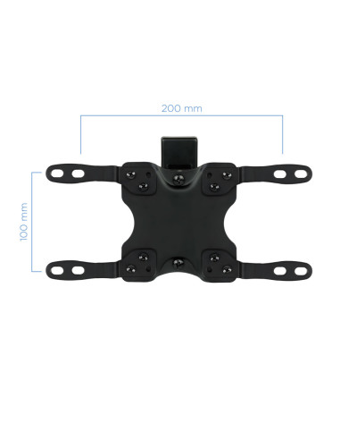 TooQ LP2042TNL-B soporte para TV 106,7 cm (42") Negro