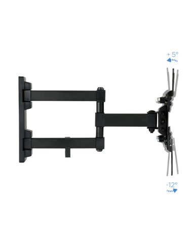 TooQ LP2142TNL-B soporte para TV 106,7 cm (42") Negro